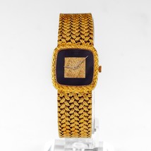 Piaget Ladies 18k Gold Wristwatch, Onyx Dial, 18 Jewel, Certificate, Ref. 9902D2 - £6,614.73 GBP