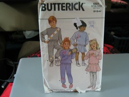 Butterick 4321 Toddler&#39;s Top, Skirt &amp; Applique Pattern - Size 2 &amp; 3 - £7.69 GBP