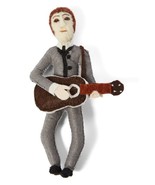 John Lennon Ornament Hand Made Wool Felt Silk Road Free Shipping - $42.79 CAD