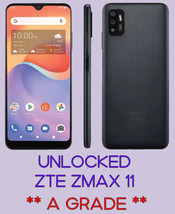 Unlocked Zte Z Max 11 Z6251 32GB 4G Lte Smart Phone T-Mobile At&T Lyca *A Grade* - $48.79