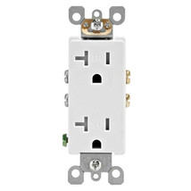 Leviton Decora 20 Amp 125 V Tamper Resistant Duplex Outlet/Receptacle, W... - $90.58 CAD