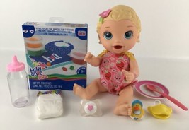 Baby Alive Super Snacks Snackin' Lily 12" Doll New Food Blonde Hasbro 2015 - $59.35
