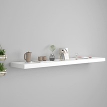  Wall Shelf White Honeycomb MDF, Metal Standard Wall mounting - $1,676.69 MXN