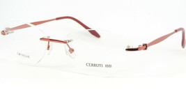 Extreme Cerruti 1881 CE02402 Deep Coral Pink /PEACH Eyeglasse Glasses 55-16-130 - $72.33