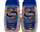 2X Tums Ultra Strength 1000 Assorted Berries Antacid Tablets 72 Ct. Each - $14.95