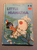 Vintage Walt Disney Little Haiwatha Hard Cover Book 1st American Edition 1978 - $15.00