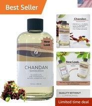 Natural Sandalwood Diffuser Oil - 8.5 Oz Fine Fragrance for Relaxation - $1,092.89 MXN