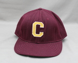 Central Michigan Chippewas Hat (VTG) - Stitched C Logo - Fitted 7 3/4 - £38.53 GBP