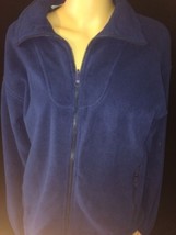 Columbia Sports Wear Size Small Blue Womans Sweater Bin #72 - £21.10 GBP