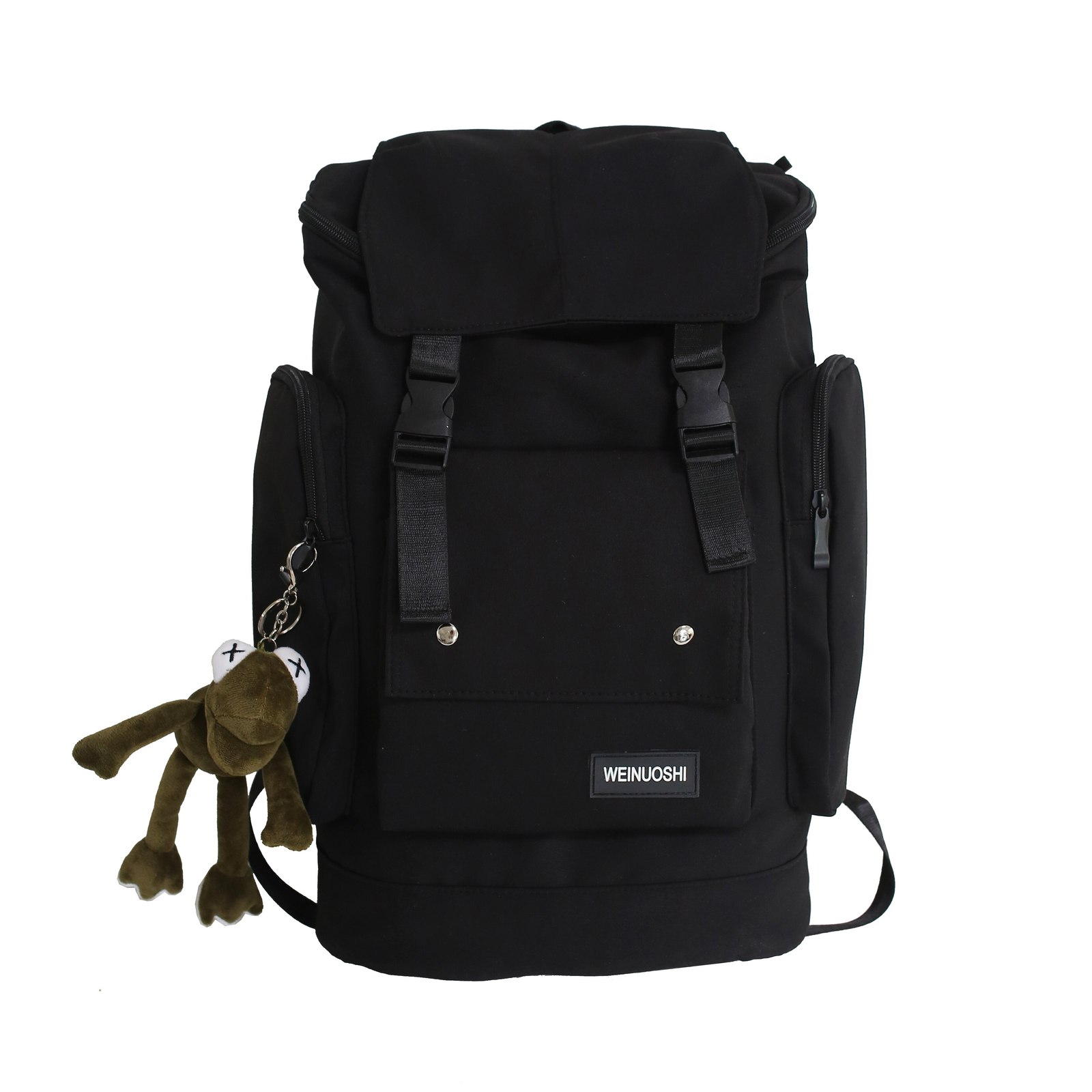 Soild Color Designer Backpack High Quality Nylon Casual Large Capacity Fashion W - £27.46 GBP