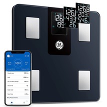 Ge Smart Scale For Body Weight With All-In-One Lcd Display, Rechargeable Weight - £41.55 GBP