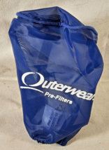 OUTERWEAR, 3&quot;x5&quot;x1 1/4&quot; BLUE Air Filter Cover Briggs Animal 206 Racing Q... - $11.83