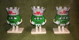 Green m&amp;m's Candy Topper Valentine's Day with Crown (set of 3) - $6.64