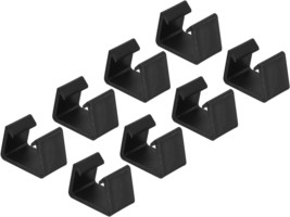 Patikil Patio Furniture Clips, 20 Pack Sofa Clamps Rattan Wicker Fixed, Black. - £26.80 GBP