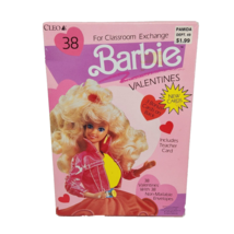 Vintage 1992 Cleo Barbie 38 Valentines Day Cards + Envelopes Mattel New In Box - $19.00