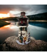 New Elements Lighthouse Grand House Tealight Candle Holder Sea Ocean Sai... - $920.81 MXN