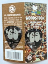 Two (2) Officially Licensed WOODSTOCK Pearl Celluloid Picks Planet Waves .70mm - £3.98 GBP