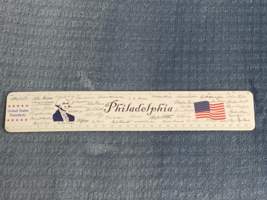 Philadelphia Plastic Ruler w/U.S. Presidents Ending in 2009 w/President ... - $12.99