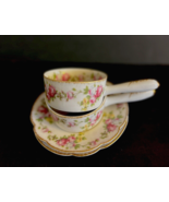 Limoges Tressemanes &amp; Vogt Custard/Ramekin Cup + Underplate Made for E V... - $28.71