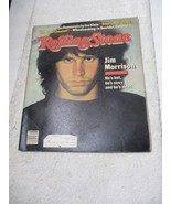 Rolling Stone Magazine #352 Vintage 1981 Jim Morrison Vintage - $282.06 MXN