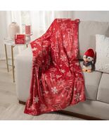 MERRY CHRISTMAS  LIGHT BLANKET VERY SOFTY &amp; WARM WITH PLUSH PENGUIN TOYS - $998.79 MXN