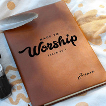 Personalized Prayer Journal For Women | Made to Worship Prayer Journal  - £38.49 GBP