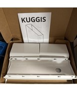 SET of 2, Ikea KUGGIS Magazine file, white, 9 3/4x11 1/2x4&quot; - Open Box - €21,11 EUR