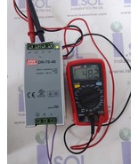 Mean Well DR-75-48 Din Rail Power Supply EA87254530V - $81.49 CAD