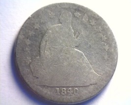 1840 Seated Liberty Dime Poor Po Lowball Nice Orginal Coin Fast Ship Lowball - £11.00 GBP