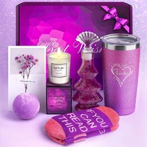 Birthday Gifts for Women Relaxing Spa Gift Basket Set Gifts for Her Mom ... - $46.65