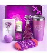 Birthday Gifts for Women Relaxing Spa Gift Basket Set Gifts for Her Mom ... - £36.70 GBP