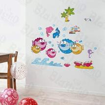 Blancho Bedding HL-6859 Tropical Fish 3 - X-Large Wall Decals Stickers Appliques - £8.68 GBP