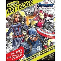 Crayola Marvel Avengers Endgame Adult Coloring Pages 40 - $30.99