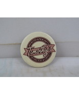 Vintage Advertising Pin - Timothy&#39;s Gourmet Coffee and Tea - Celluloid Pin - $279.59 MXN