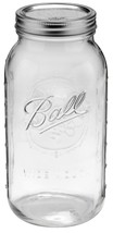 Ball 32 Oz. Glass Mason Jar with Lid and Band - Regular Mouth - £4.68 GBP