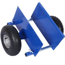 600lb Panel Dolly, 10in. Pneumatic Wheels - Blue - £75.53 GBP