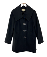 Michael Kors Women’s Size 12 Black Wool Blend Coat - $45.15 CAD