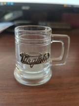 Virginia mug Shot Glass NICE - £3.95 GBP