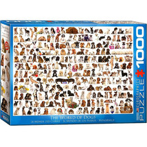 Eurographics World of Dogs Jigsaw Puzzle 1000pcs - $52.62