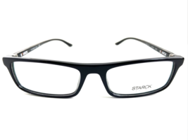 New STARCK Eyes Alain Mikli  SH3034 0002 Black 53mm Men’s Eyeglasses Frame - £198.94 GBP