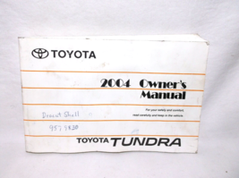 2004..04 TOYOTA TUNDRA   OWNER&#39;S/USER MANUAL/ GUIDE/ - $67.20