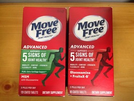 Schiff Move Free Joint Health MSM &amp; Glucosamine + FruiteX-B Exp 6+12/2025 - £30.40 GBP