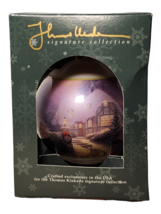 Thomas Kinkade Painter of Light Christmas Tree Ornament Ball 1994 - £9.22 GBP