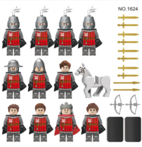 12 Pcs Medieval Soldier Set M1624 Minifigure Set Buy Minifigures Online - $22.99