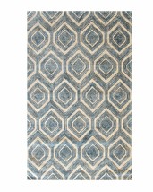 EORC LLC, FL72IV4X6 Machine-Made Polypropylene Capella Rug, 4&#39;3 x 5&#39;11, ... - $1,369.10 MXN
