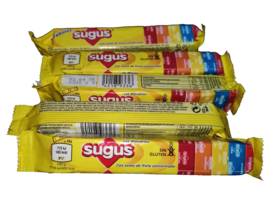 5x Sugus (5 flavors) Chewy Sweet Candy Fruit Juice Fun 5x45g cherry orange lemon - $18.65