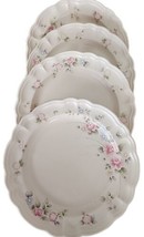 Four (4) Dinner Plates ~ Tea Rose by PFALTZGRAFF ~ Vintage 1985 ~ 10 3/8... - £74.09 GBP