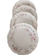 Four (4) Dinner Plates ~ Tea Rose by PFALTZGRAFF ~ Vintage 1985 ~ 10 3/8... - $93.50