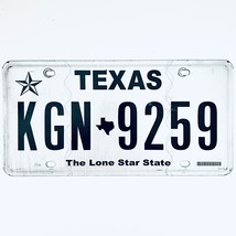  United States Texas Lone Star Passenger License Plate KGN 9259 - £13.22 GBP
