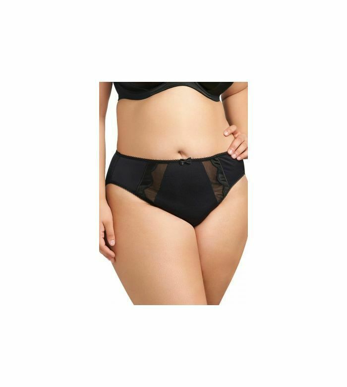 Elomi Rita Leg Brief Panty Style EL8015 Black - $13.95